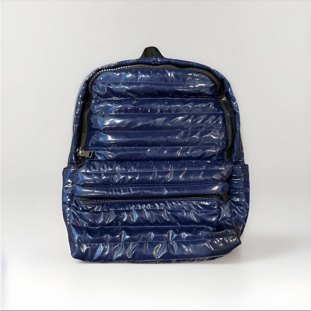 Think Royln Navy Puffer backpack
